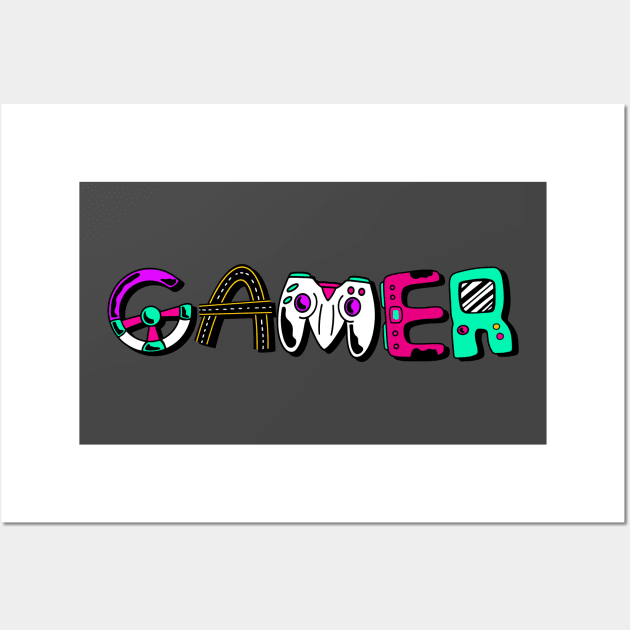 Gamer Wall Art by aaallsmiles